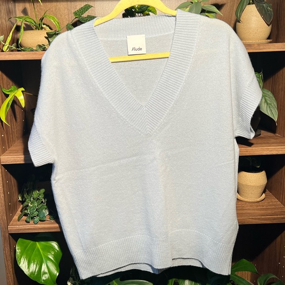 Allude Sweaters - Allude Baby Blue Sweater